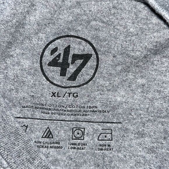 Vintage 47 a gray Pittsburgh Pa Pennsylvania retro T Shirt Pirates 1887 retro - Picture 3 of 3